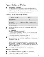 Preview for 17 page of AEG 68001K-MN Installation And Operating Instructions Manual