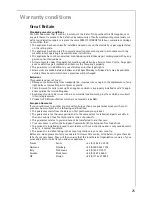 Preview for 25 page of AEG 68001K-MN Installation And Operating Instructions Manual