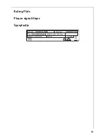 Preview for 83 page of AEG 68001K-MN Installation And Operating Instructions Manual