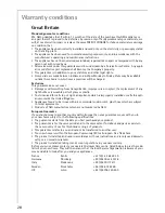 Preview for 28 page of AEG 68001KF-N Installation And Operating Instructions Manual