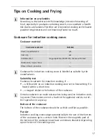 Preview for 17 page of AEG 68002 K-MN Installation And Operating Instructions Manual