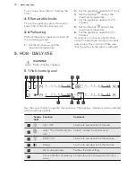 Preview for 10 page of AEG 68476IU-MN User Manual