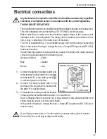 Preview for 17 page of AEG 69802 G Operating Instructions Manual