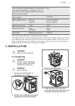 Preview for 9 page of AEG 7000 ProSteam User Manual