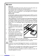 Preview for 22 page of AEG 70318-5 KG User Manual