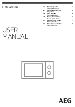 Preview for 1 page of AEG 7332543511235 User Manual