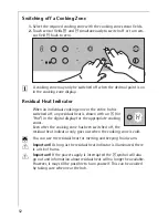 Предварительный просмотр 18 страницы AEG 75301K Installation And Operating Instructions Manual