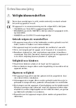 Preview for 62 page of AEG 76301KF-N Installation And Operating Instructions Manual