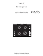 AEG 79902 Operating Instructions Manual preview