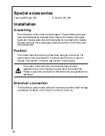 Preview for 12 page of AEG 8160 D Operating And Installation Manual