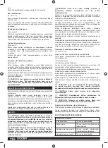 Preview for 116 page of AEG 82433674 Original Instructions Manual