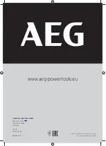 Preview for 264 page of AEG 82433674 Original Instructions Manual