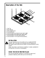 Preview for 6 page of AEG 84602 G Operating Instructions Manual