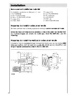 Preview for 8 page of AEG 855 D Instructions For Installation And Use Manual