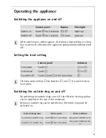 Preview for 9 page of AEG 86700 K-IN Installation And Operating Instructions Manual