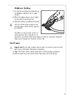 Preview for 31 page of AEG 88900K Installation And Operating Instructions Manual