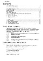 Preview for 2 page of AEG 9000 Series User Manual