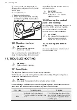 Предварительный просмотр 22 страницы AEG 916099616 User Manual