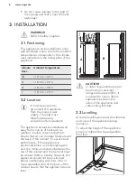 Preview for 6 page of AEG 925052857 User Manual