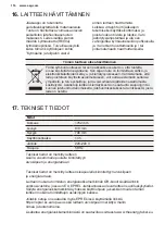 Preview for 116 page of AEG 925060624 User Manual