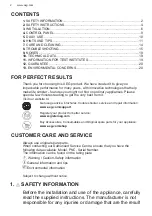 Preview for 2 page of AEG 925503347 User Manual