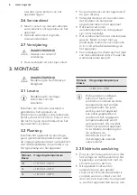 Preview for 6 page of AEG 925513015 User Manual