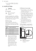 Preview for 22 page of AEG 925513015 User Manual