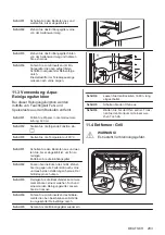 Предварительный просмотр 203 страницы AEG 944187807 User Manual