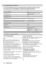 Предварительный просмотр 172 страницы AEG 944188243 User Manual