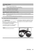 Предварительный просмотр 213 страницы AEG 944188243 User Manual