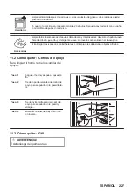 Предварительный просмотр 227 страницы AEG 944188243 User Manual