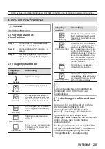 Предварительный просмотр 239 страницы AEG 944188243 User Manual