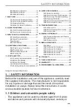 Preview for 3 page of AEG 944188554 User Manual