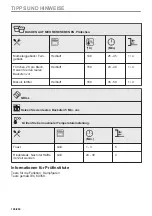 Preview for 186 page of AEG 944188639 User Manual