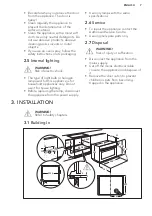 Предварительный просмотр 7 страницы AEG 947727362 User Manual