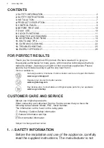 Preview for 2 page of AEG 949496152 User Manual