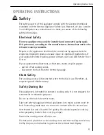 Предварительный просмотр 5 страницы AEG 95300KA-MN Operating And Installation Instructions