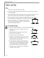 Предварительный просмотр 18 страницы AEG 95300KA-MN Operating And Installation Instructions