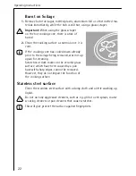 Предварительный просмотр 22 страницы AEG 95300KA-MN Operating And Installation Instructions