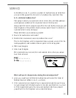 Предварительный просмотр 31 страницы AEG 95300KA-MN Operating And Installation Instructions