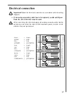 Preview for 37 page of AEG 96300KA?mn Operating And Installation Manual