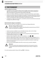 Предварительный просмотр 36 страницы AEG 97101 Operation And Safety Notes