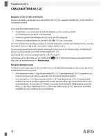 Предварительный просмотр 52 страницы AEG 97101 Operation And Safety Notes