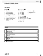 Предварительный просмотр 59 страницы AEG 97101 Operation And Safety Notes