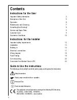 Preview for 4 page of AEG 99852 G Operating Instructions Manual