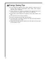 Preview for 20 page of AEG A 40100 GS Operating Instructions Manual