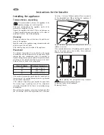 Preview for 8 page of AEG A 75100 GA3 Operating Instructions Manual