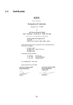 Preview for 14 page of AEG A PROTECT B. 1500 Operating Instructions Manual