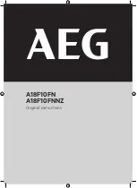 AEG A18F10FN Manual предпросмотр