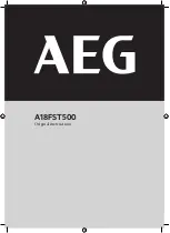 Preview for 1 page of AEG A18FST500 Original Instructions Manual